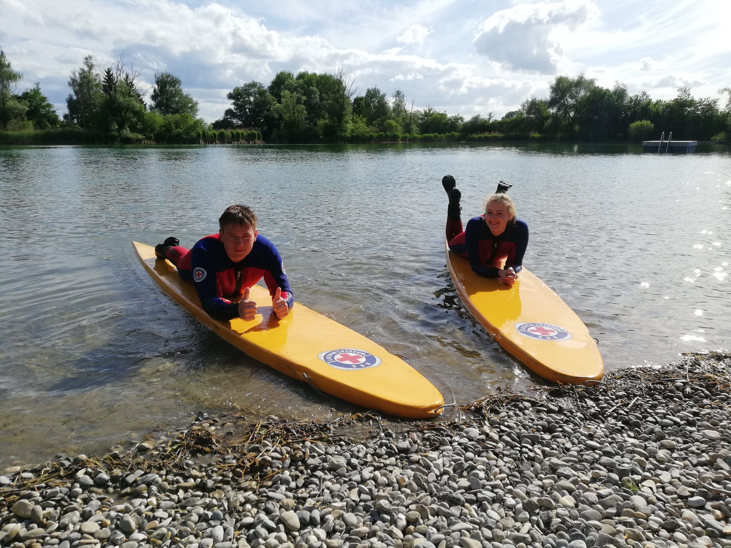 Mit Sicherheit am Wasser